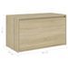 Banc avec coffre de rangement en bois Klazika L 80 x H 45 x P 40 cm – Pratique et intemporel - Photo n°6