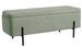 Banc avec coffre de rangement tissu Navika 120 cm - Photo n°1