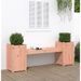 Banc avec jardinières 180x36x63 cm bois massif de douglas - Photo n°2