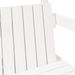 Banc avec toit blanc 117,5x70x176,5 cm bois de pin massif - Photo n°7