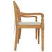 Banc Batavia avec coussin 150 cm Bois de teck massif - Photo n°4