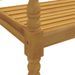 Banc Batavia avec coussin beige 150 cm Bois de teck massif - Photo n°6