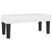 Banc Blanc 70x30x30 cm Similicuir - Photo n°2