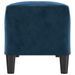 Banc Bleu 100x35x41 cm Velours - Photo n°4