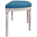 Banc Bleu 110,5x45x49 cm Velours - Photo n°4