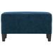 Banc Bleu 70x35x41 cm Velours - Photo n°3