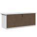 Banc de couloir BODO blanc 114x40x45 cm - Photo n°7