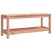 Banc de jardin 108x35x45 cm bois massif Douglas - Photo n°5