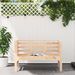 Banc de jardin 111,5x53x71 cm bois massif de pin - Photo n°3