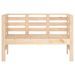 Banc de jardin 111,5x53x71 cm bois massif de pin - Photo n°4