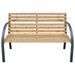 Banc de jardin 112 cm Bois de sapin massif - Photo n°2