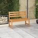 Banc de jardin 114 cm Bois de teck solide - Photo n°1