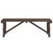 Banc de jardin 115 cm bois de sapin massif - Photo n°4