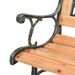 Banc de jardin 122 cm Bois 2 - Photo n°4