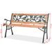 Banc de jardin 122 cm Bois - Photo n°7