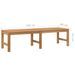 Banc de jardin 150 cm bois de teck massif - Photo n°6