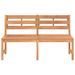 Banc de jardin 150 cm bois de teck massif - Photo n°3