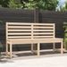 Banc de jardin 157,5 cm bois massif de pin - Photo n°2