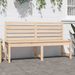 Banc de jardin 157,5 cm bois massif de pin - Photo n°3