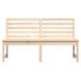 Banc de jardin 157,5 cm bois massif de pin - Photo n°4