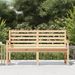 Banc de jardin 159,5x48x91,5 cm bois massif de pin - Photo n°3