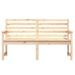 Banc de jardin 159,5x48x91,5 cm bois massif de pin - Photo n°4