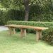 Banc de jardin 160 cm bois de pin massif imprégné - Photo n°1