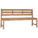 Banc de jardin 170 cm Bois de teck solide - Photo n°1