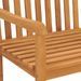 Banc de jardin 180 cm Bois de teck solide - Photo n°5