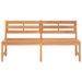 Banc de jardin 180 cm bois de teck solide - Photo n°3