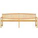 Banc de jardin 228x59,5x90 cm bois de teck solide - Photo n°3