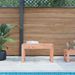 Banc de jardin 80x38x45 cm bois massif Douglas - Photo n°2