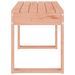 Banc de jardin 80x38x45 cm bois massif Douglas - Photo n°4