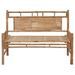 Banc de jardin avec coussin 120 cm Bambou 11 - Photo n°3