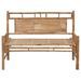 Banc de jardin avec coussin 120 cm Bambou 26 - Photo n°3