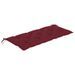 Banc de jardin avec coussin 120 cm Bambou 26 - Photo n°6