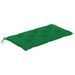 Banc de jardin avec coussin vert 112 cm Bois de teck massif 2 - Photo n°7