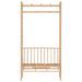 Banc de jardin avec pergola 116 cm Bambou - Photo n°3