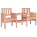 Banc de jardin avec table 2 places bois massif de douglas - Photo n°1