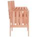 Banc de jardin avec table 2 places bois massif de douglas - Photo n°4