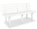 Banc de jardin en plastique BOUKA – Élégance & résistance extérieure - Photo n°1