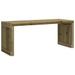 Banc de jardin extensible 212,5x40,5x45 cm bois de pin imprégné - Photo n°5