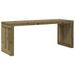 Banc de jardin extensible 212,5x40,5x45 cm bois de pin imprégné - Photo n°7