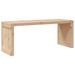 Banc de jardin extensible 212,5x40,5x45 cm bois massif de pin - Photo n°7