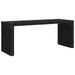 Banc de jardin extensible noir 212,5x40,5x45 cm bois massif pin - Photo n°5