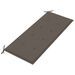 Banc de jardin pliable avec coussin 118 cm Bambou 20 - Photo n°5