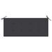 Banc de jardin pliable avec coussin 118 cm Bambou 26 - Photo n°6