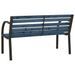 Banc de jardin pour enfants 81 cm Bois de pin chinois Gris - Photo n°4