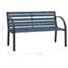 Banc de jardin pour enfants 81 cm Bois de pin chinois Gris - Photo n°6