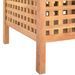 Banc de rangement 93x49x49 cm Bois de noyer massif - Photo n°7